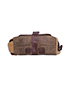 Flight Shearling Shoulder Bag, top view